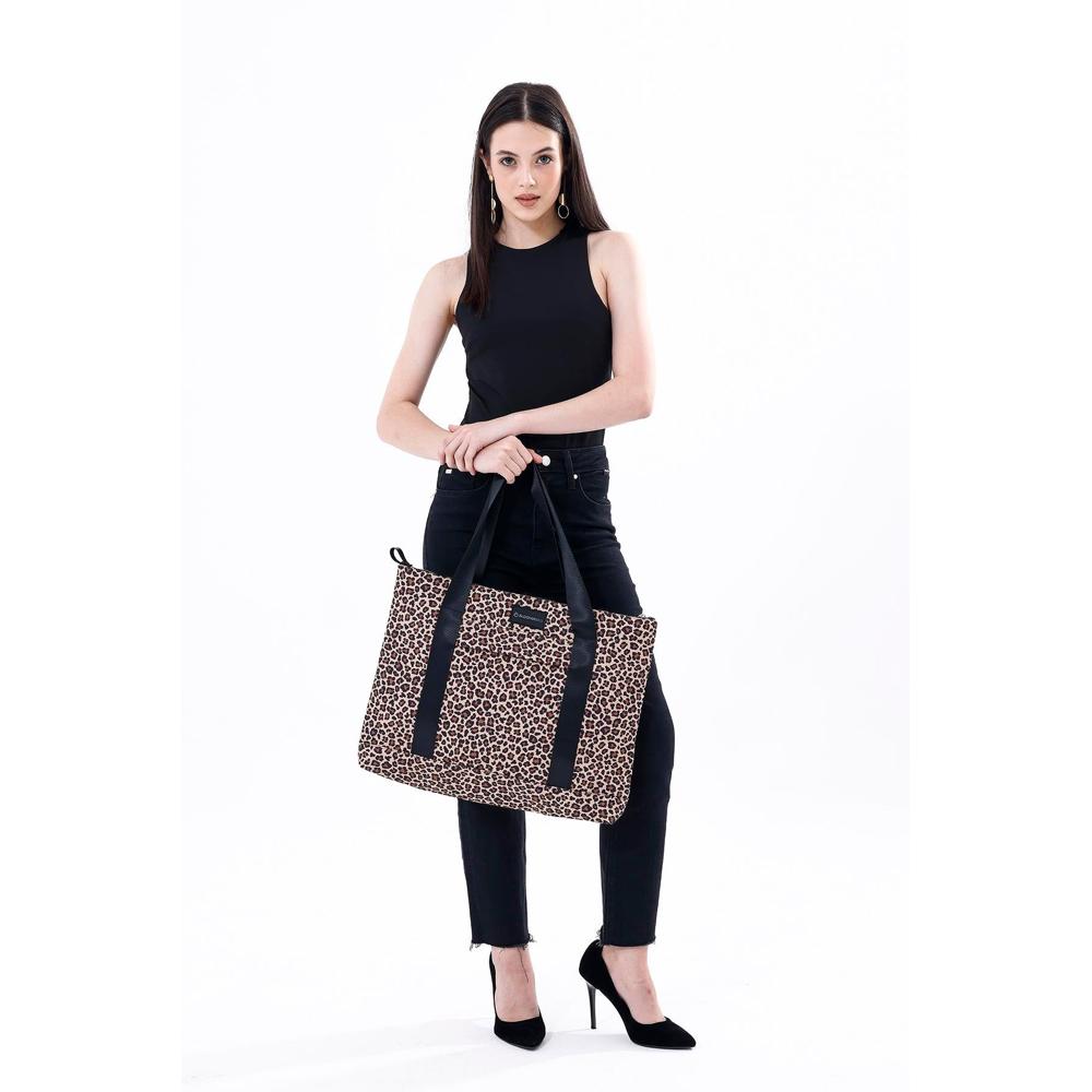 BloominBag Earthy Leopard Tote Bag _7