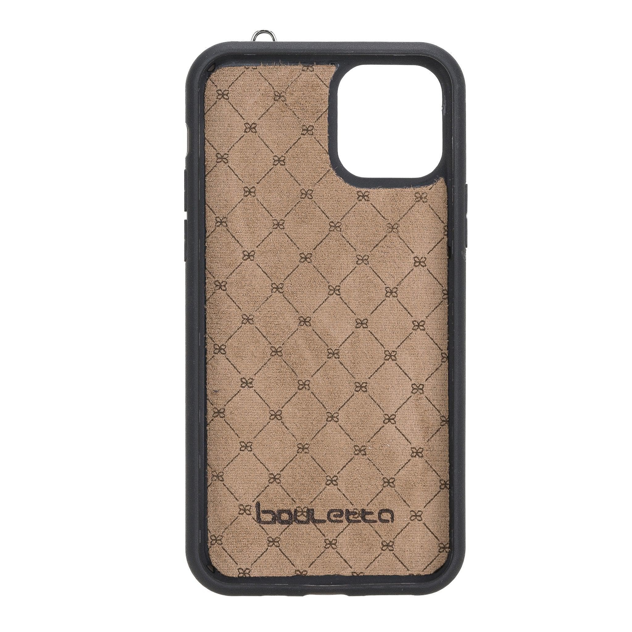 Flex Cover Leather iPhone 11 Pro Case with Card Holder & Hand Strap