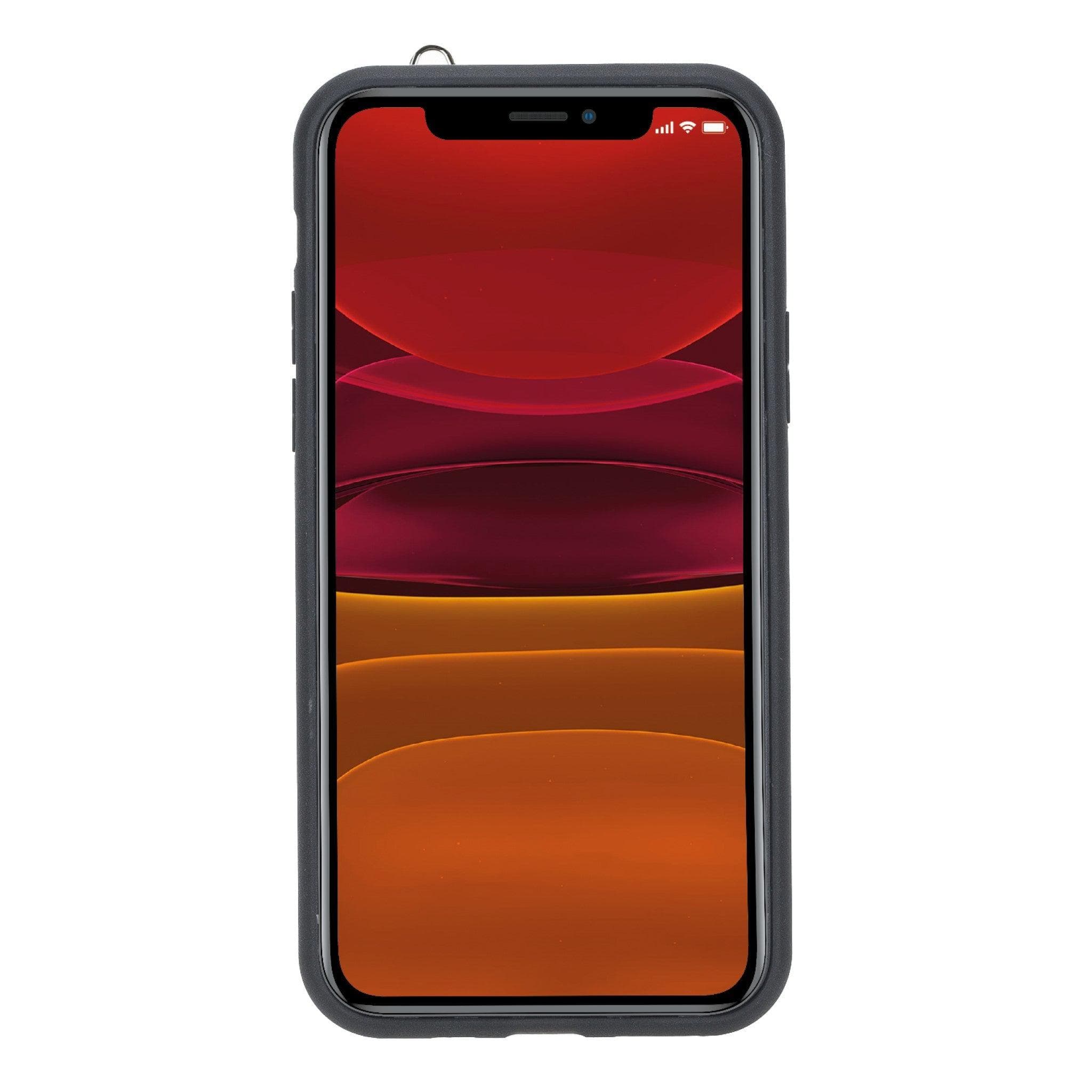 Flex Cover Leather iPhone 11 Pro Case with Card Holder & Hand Strap