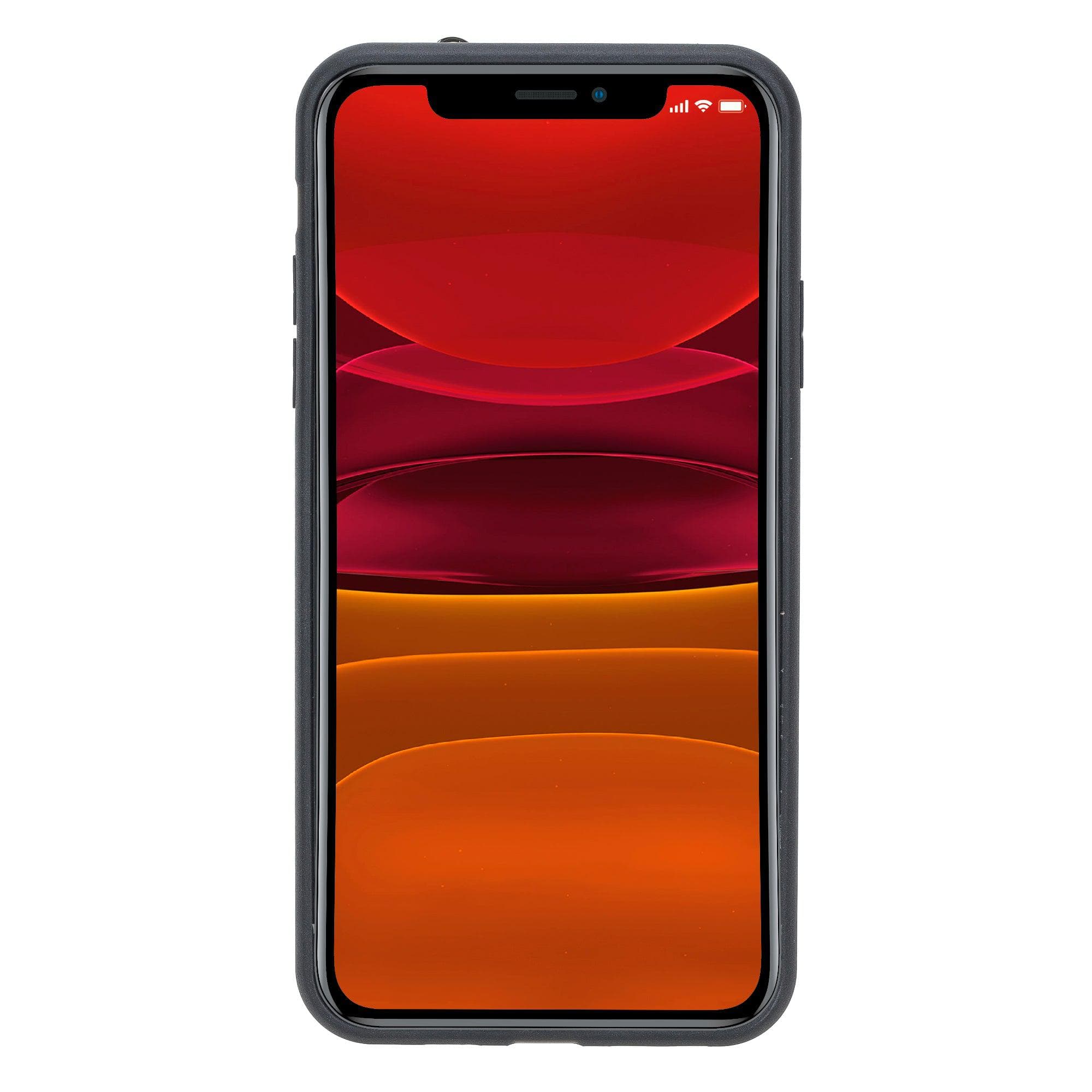 Flex Cover Leather iPhone 11 Pro Case with Card Holder & Hand Strap