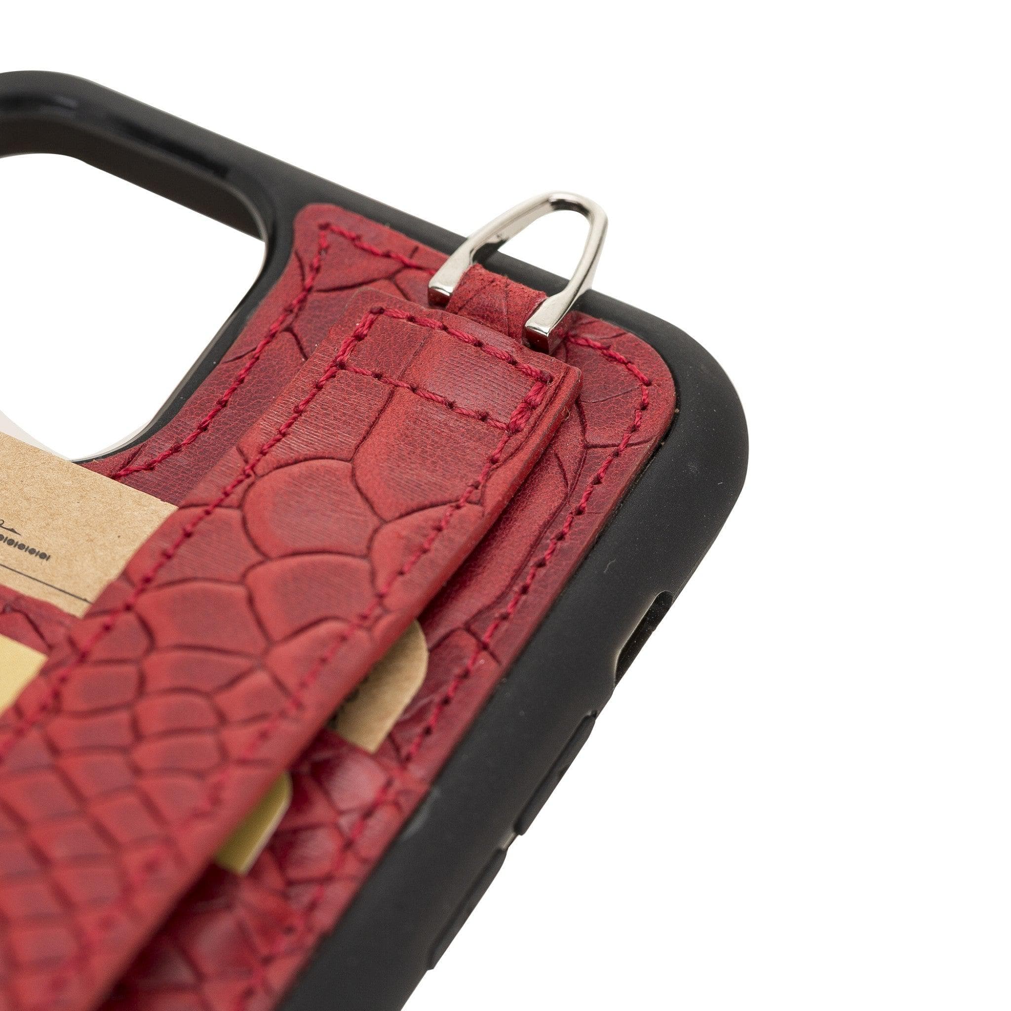 Flex Cover Leather iPhone 11 Pro Case with Card Holder & Hand Strap