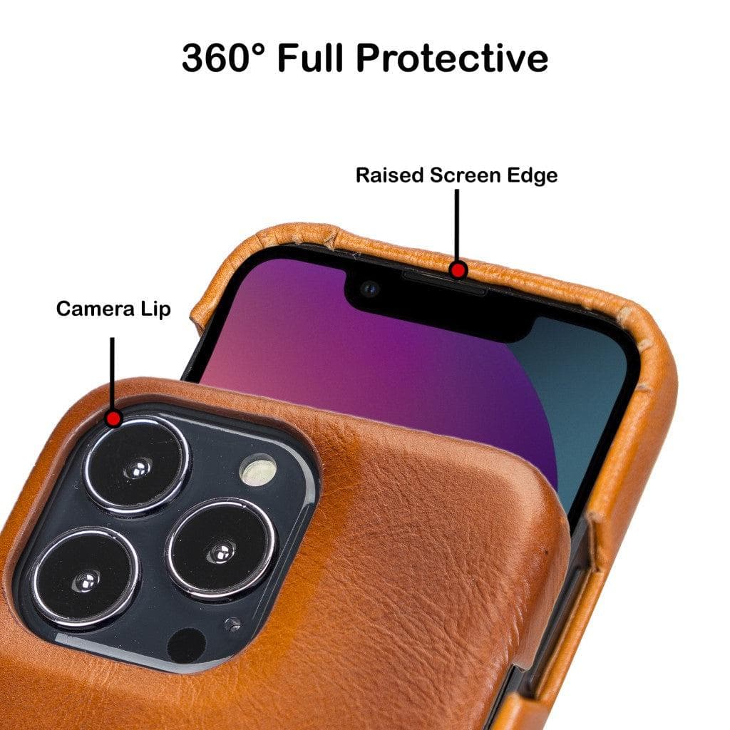F360 Leather iPhone 13 Pro Max Case
