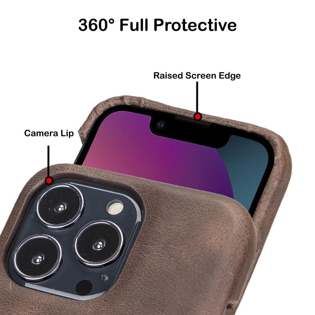 F360 Leather iPhone 13 Pro Max Case