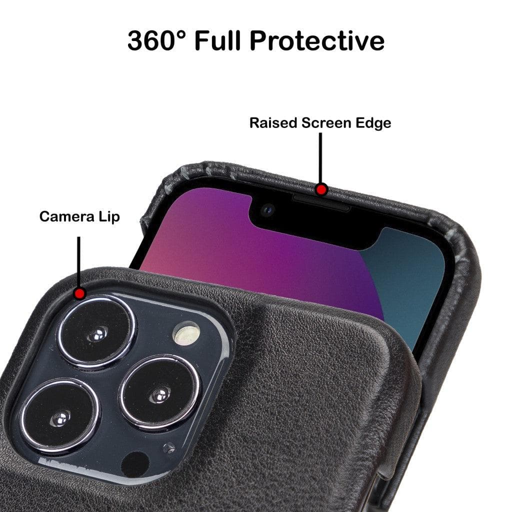 F360 Leather iPhone 13 Pro Max Case