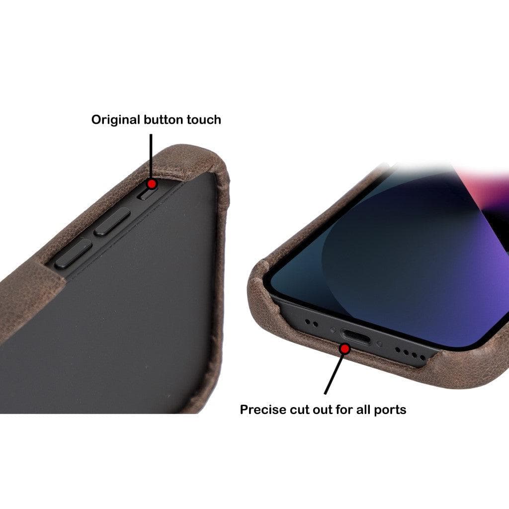 F360 Leather iPhone 13 Pro Max Case