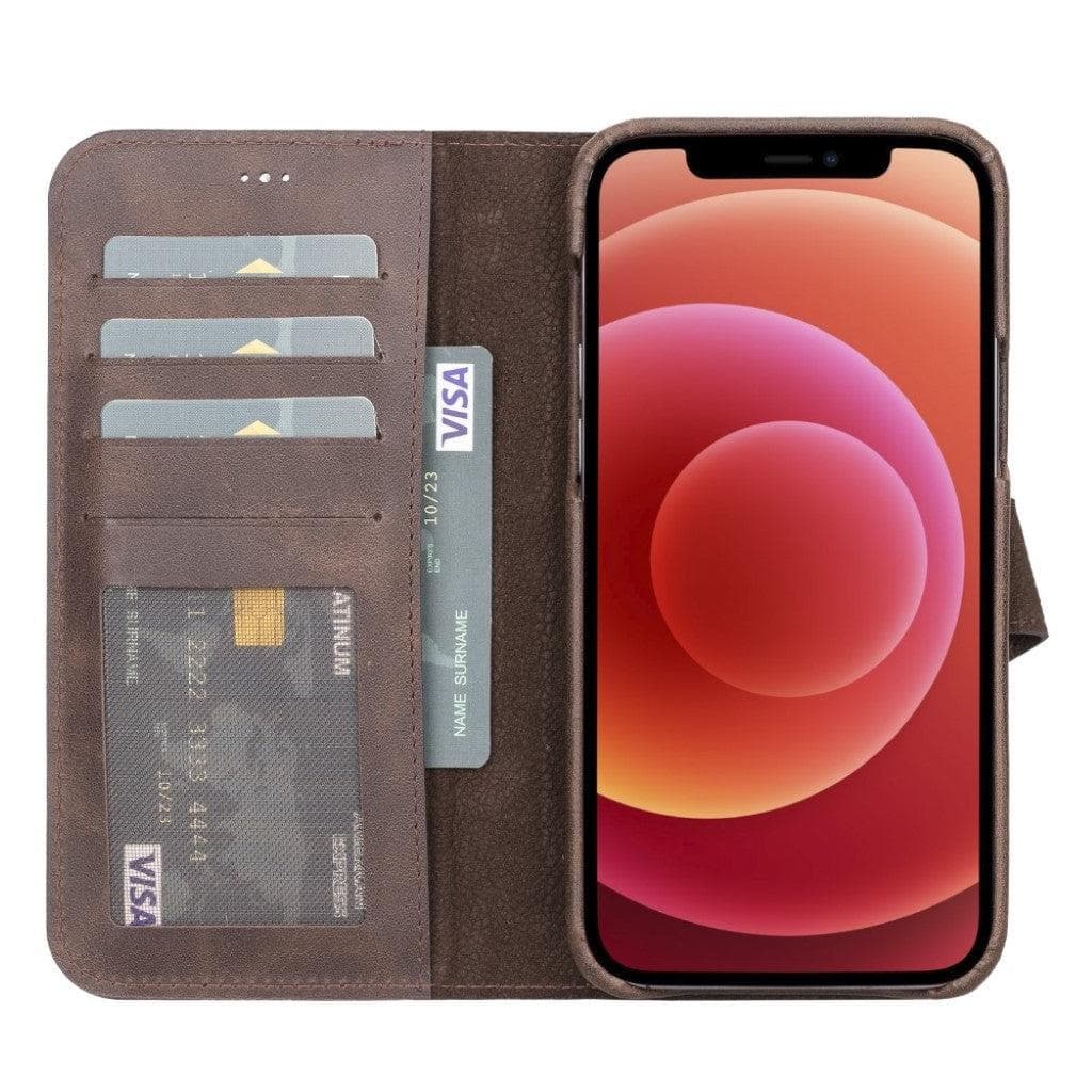 F360 Magic Leather iPhone 13 Mini Detachable Wallet Case