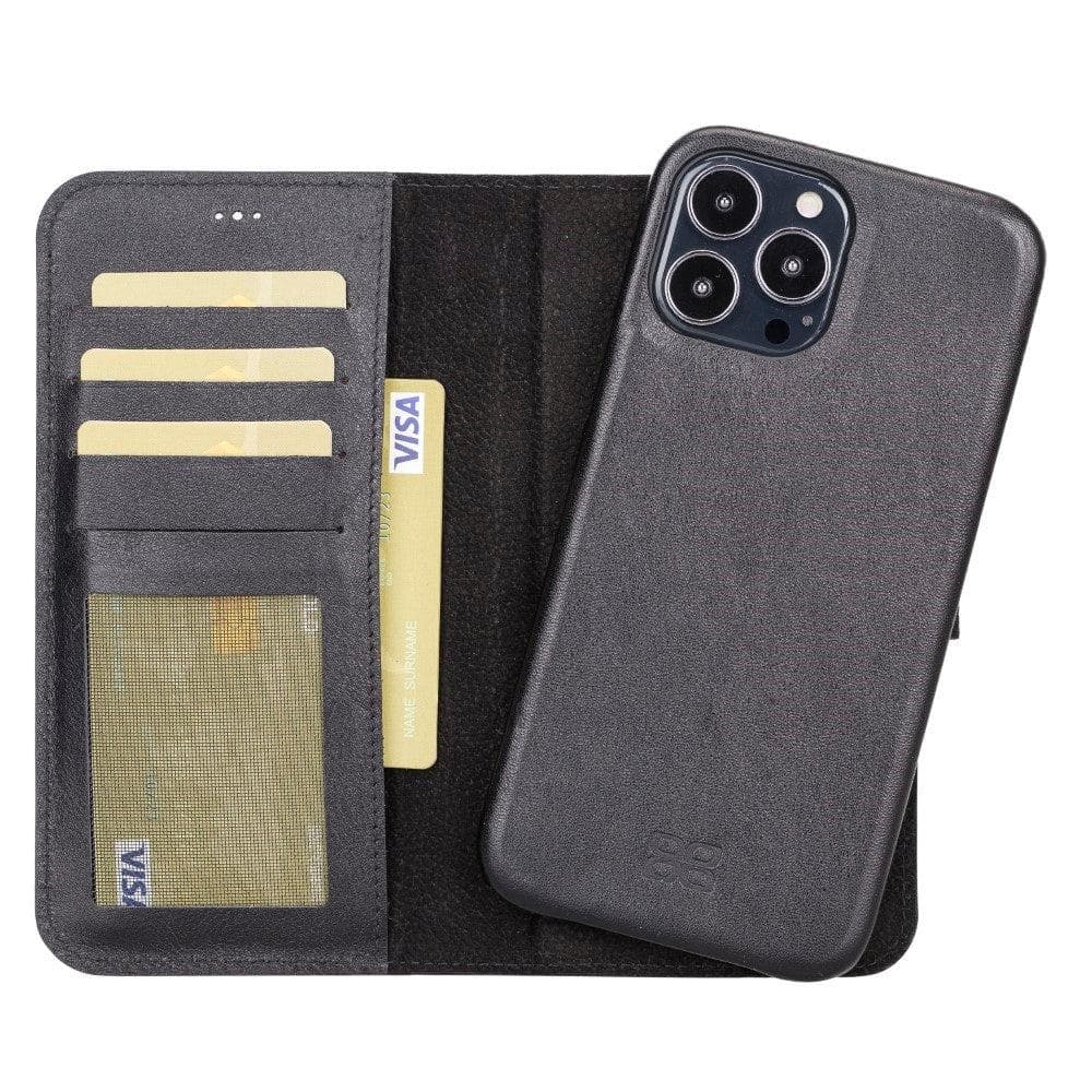 F360 Magic Leather iPhone 13 Pro Max Detachable Wallet Case