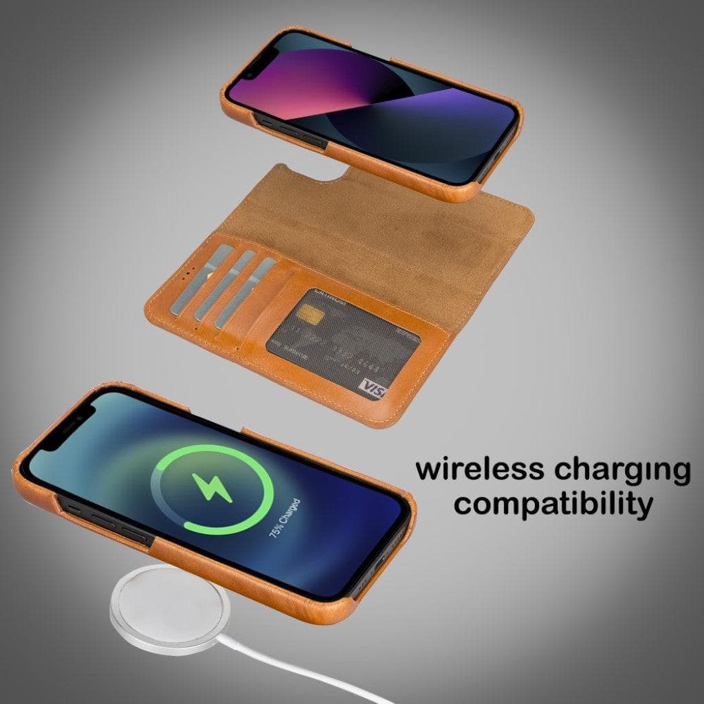 F360 Magic Leather iPhone 13 Pro Max Detachable Wallet Case