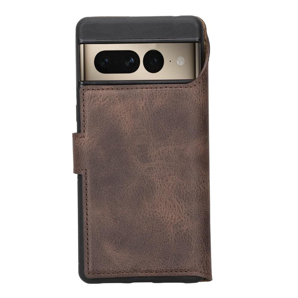 Magic Google Pixel 7 Pro Genuine Leather Detachable Wallet Case