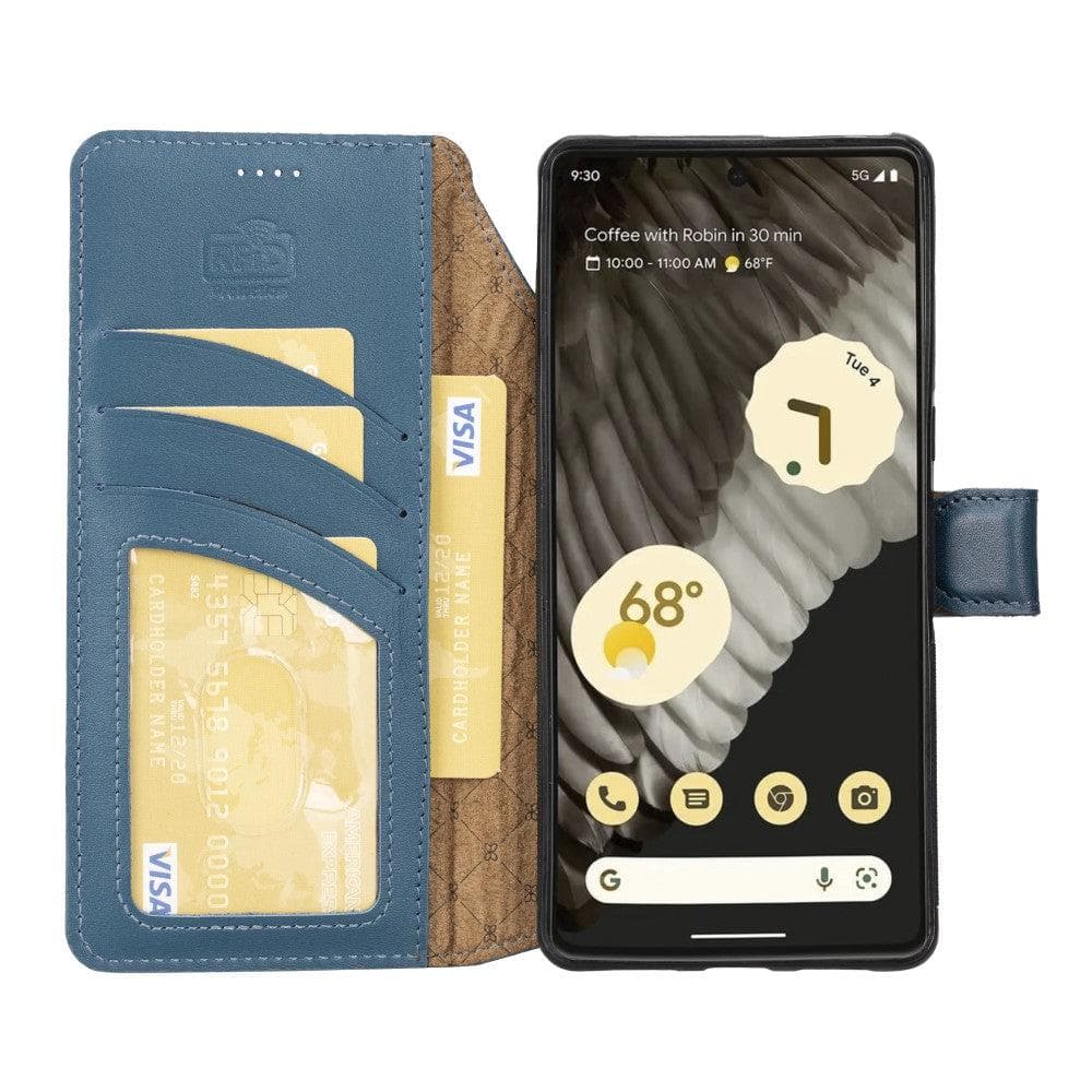 Magic Google Pixel 7 Pro Genuine Leather Detachable Wallet Case