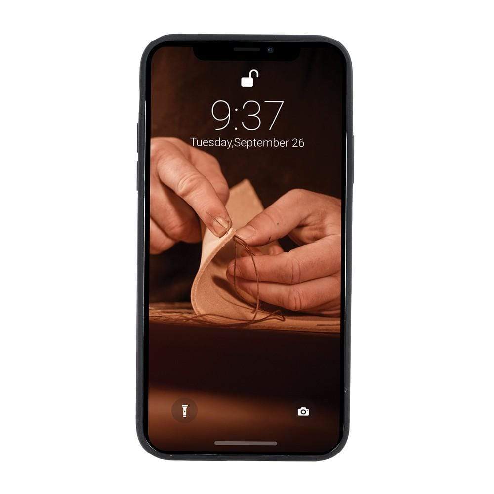 Flex Cover Leather iPhone XS / X Case with Card Holder