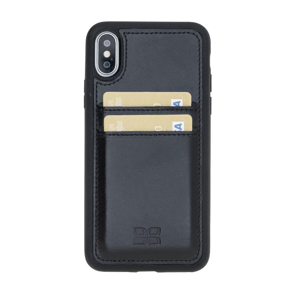 Flex Cover Leather iPhone XS Max Case with Card Holder