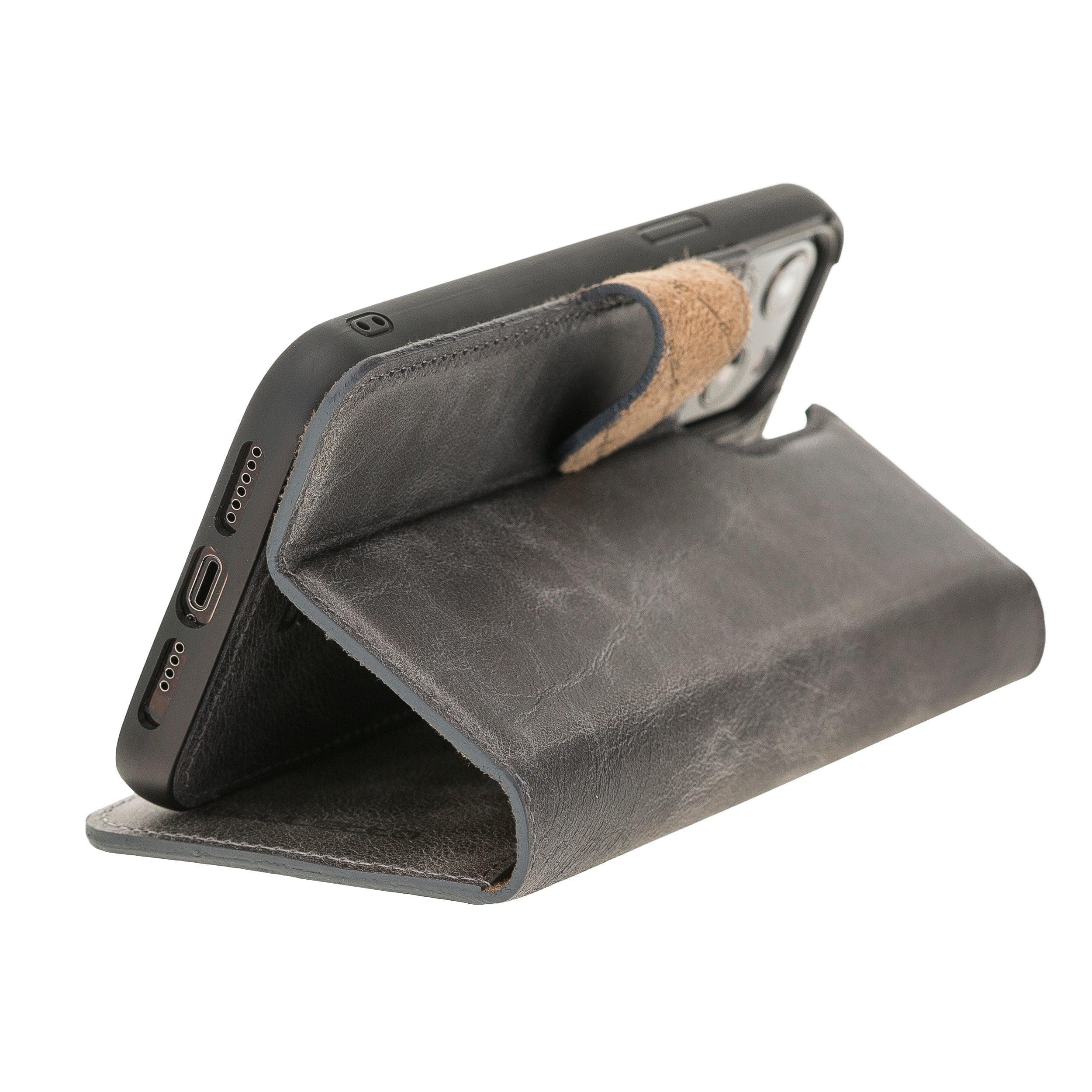 Magic iPhone 12 Pro Max Leather Detachable Wallet Case
