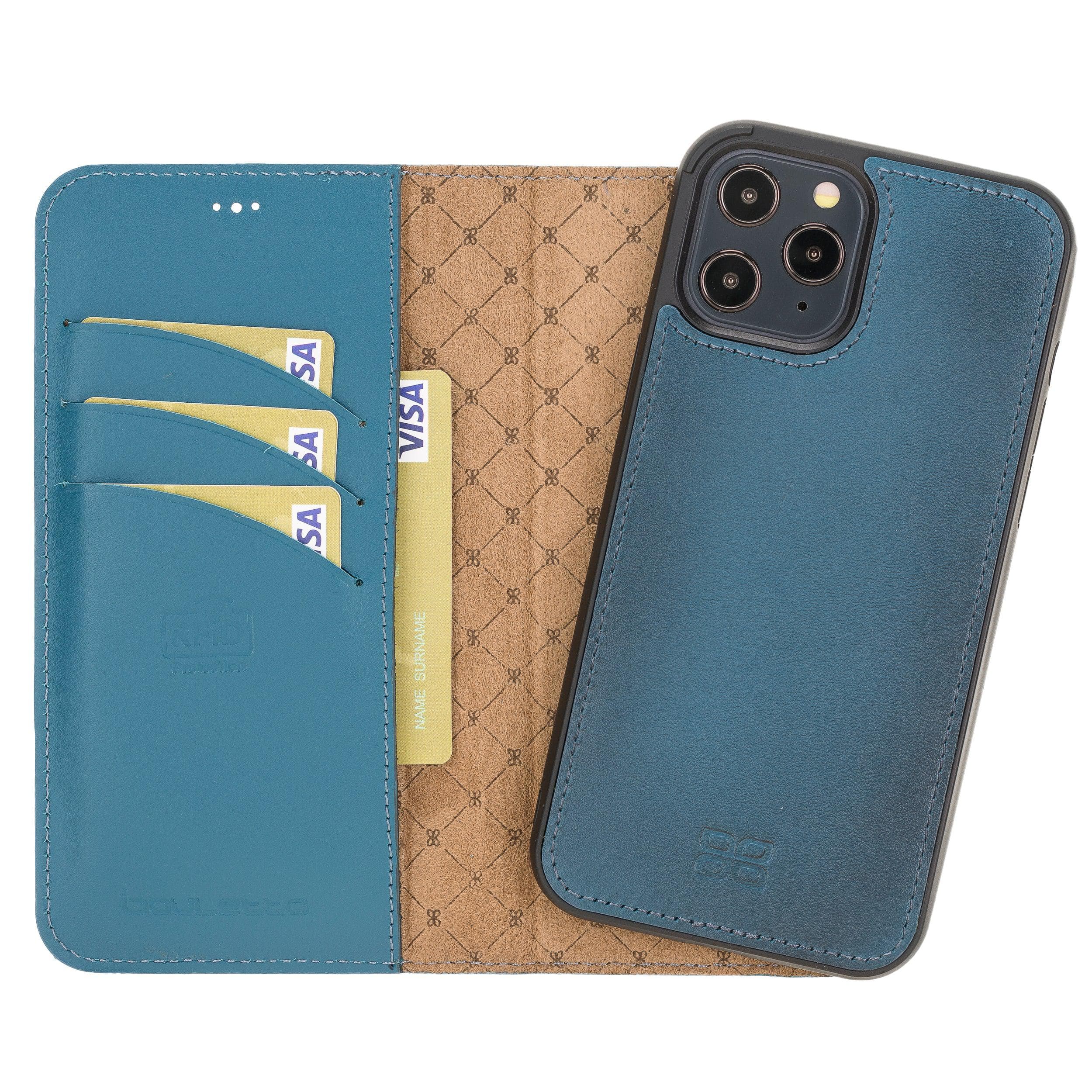 Magic iPhone 12 Pro Max Leather Detachable Wallet Case