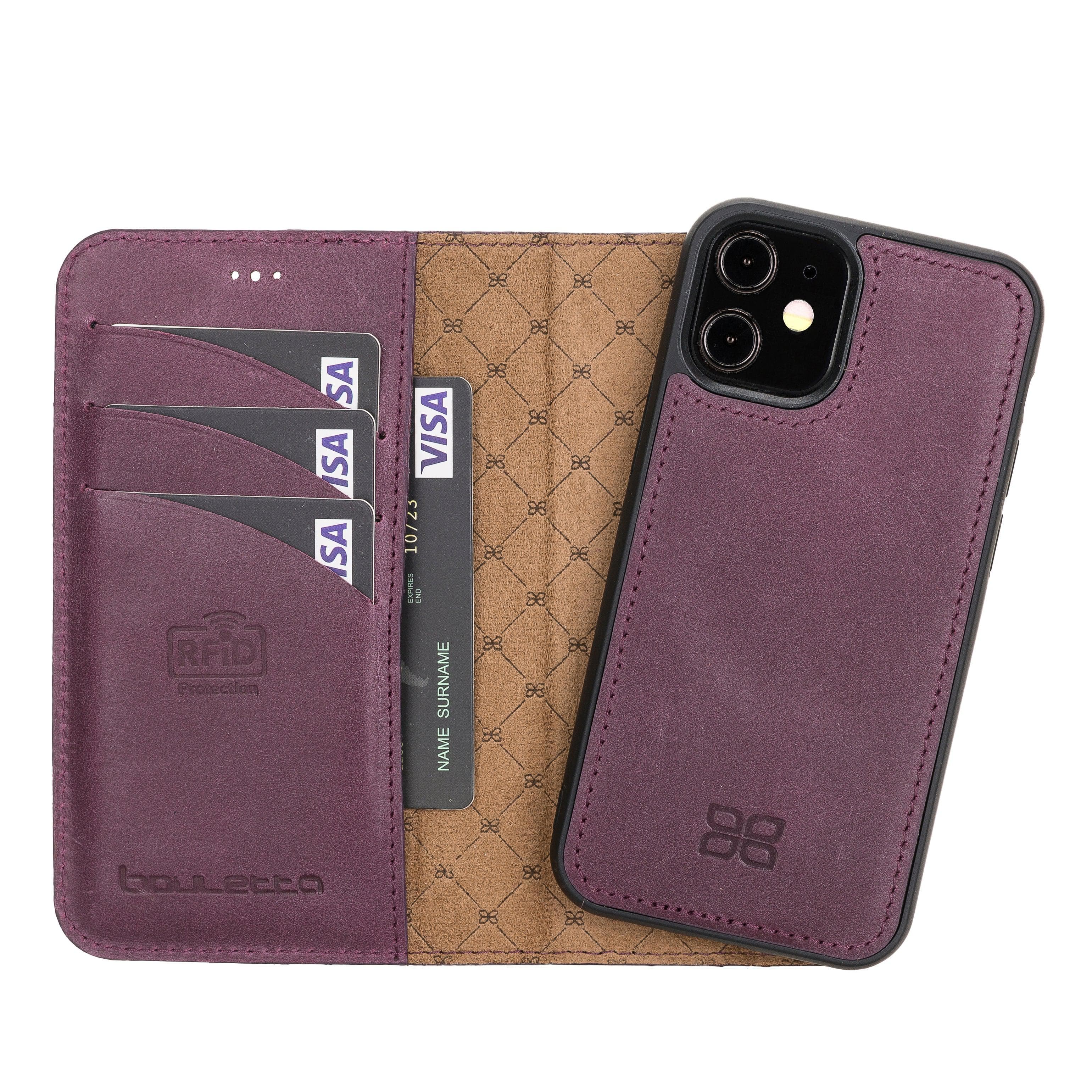 Magic iPhone 12 Pro Max Leather Detachable Wallet Case