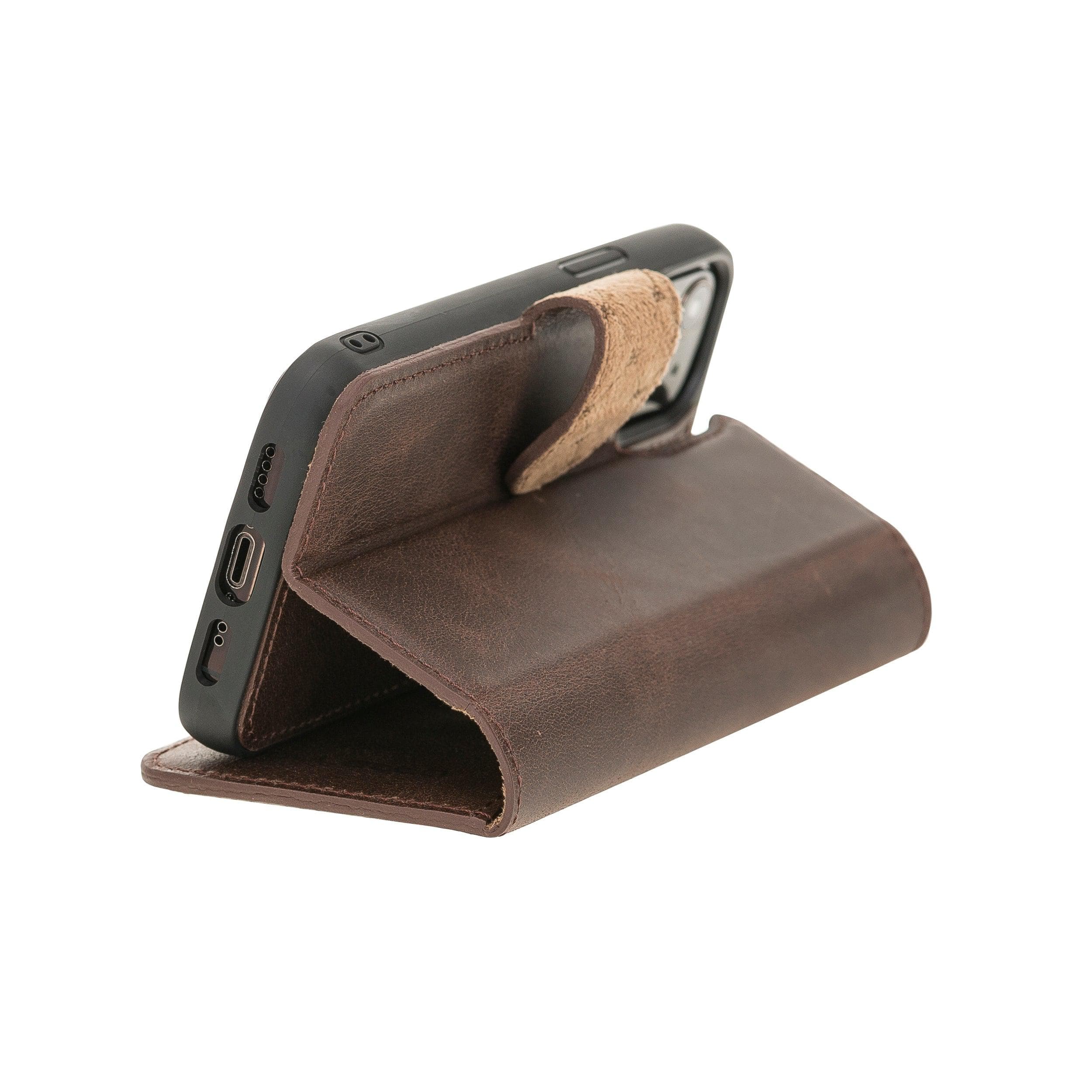 Magic iPhone 12 Pro Max Leather Detachable Wallet Case