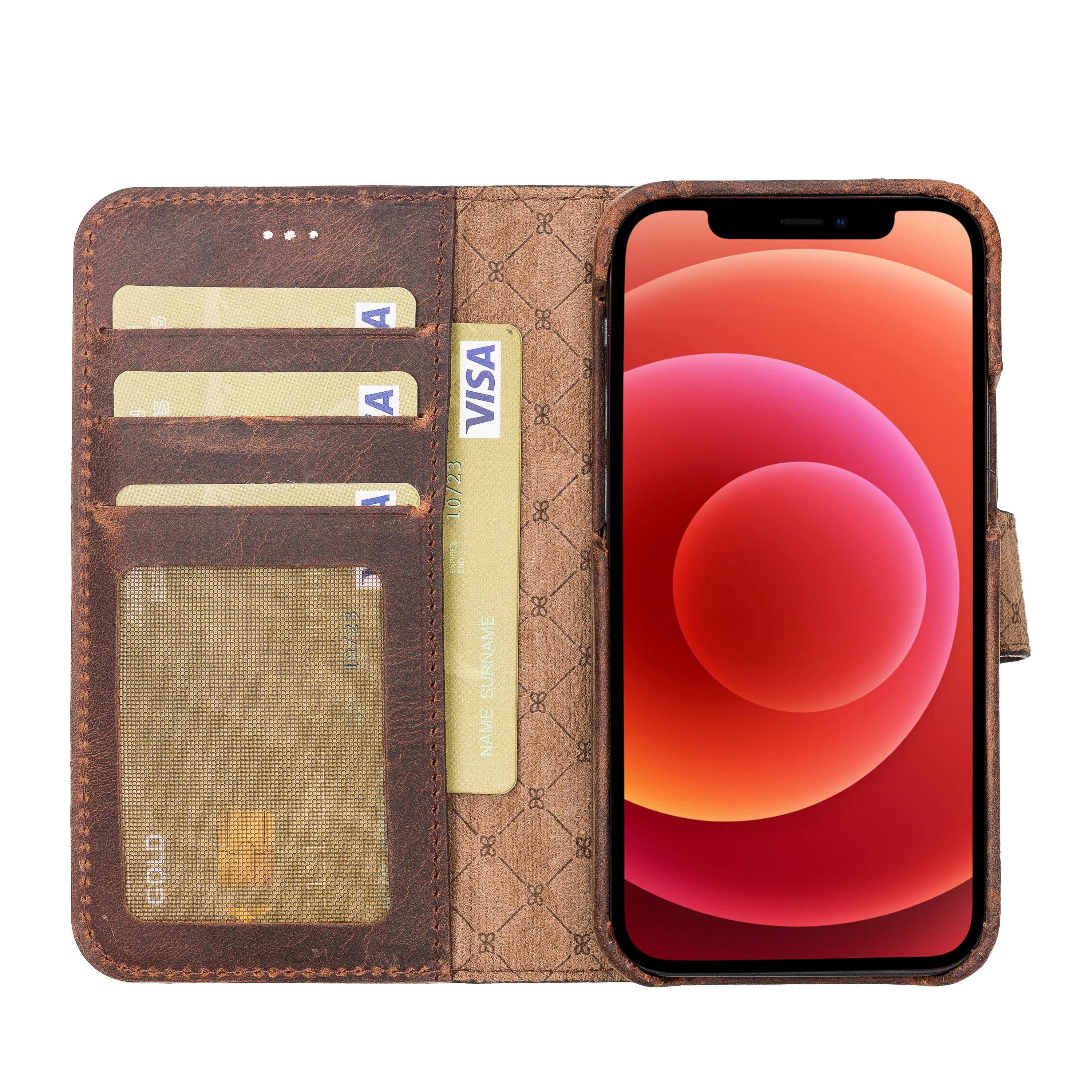 F360 Magic Leather iPhone 12 Pro Max Detachable Wallet Case
