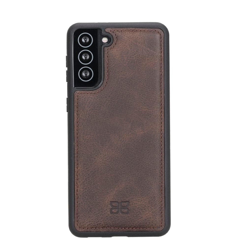 Flex Cover Genuine Leather Samsung Galaxy S21 Case