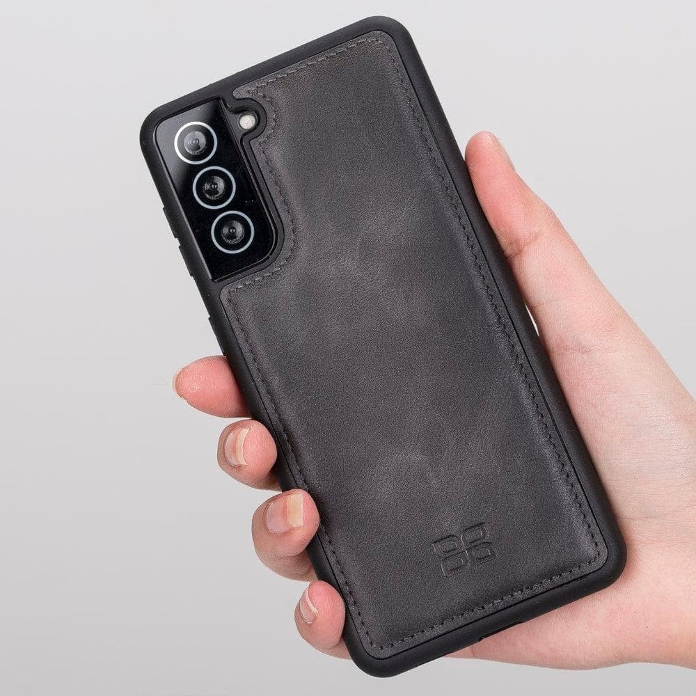 Flex Cover Genuine Leather Samsung Galaxy S21 Case