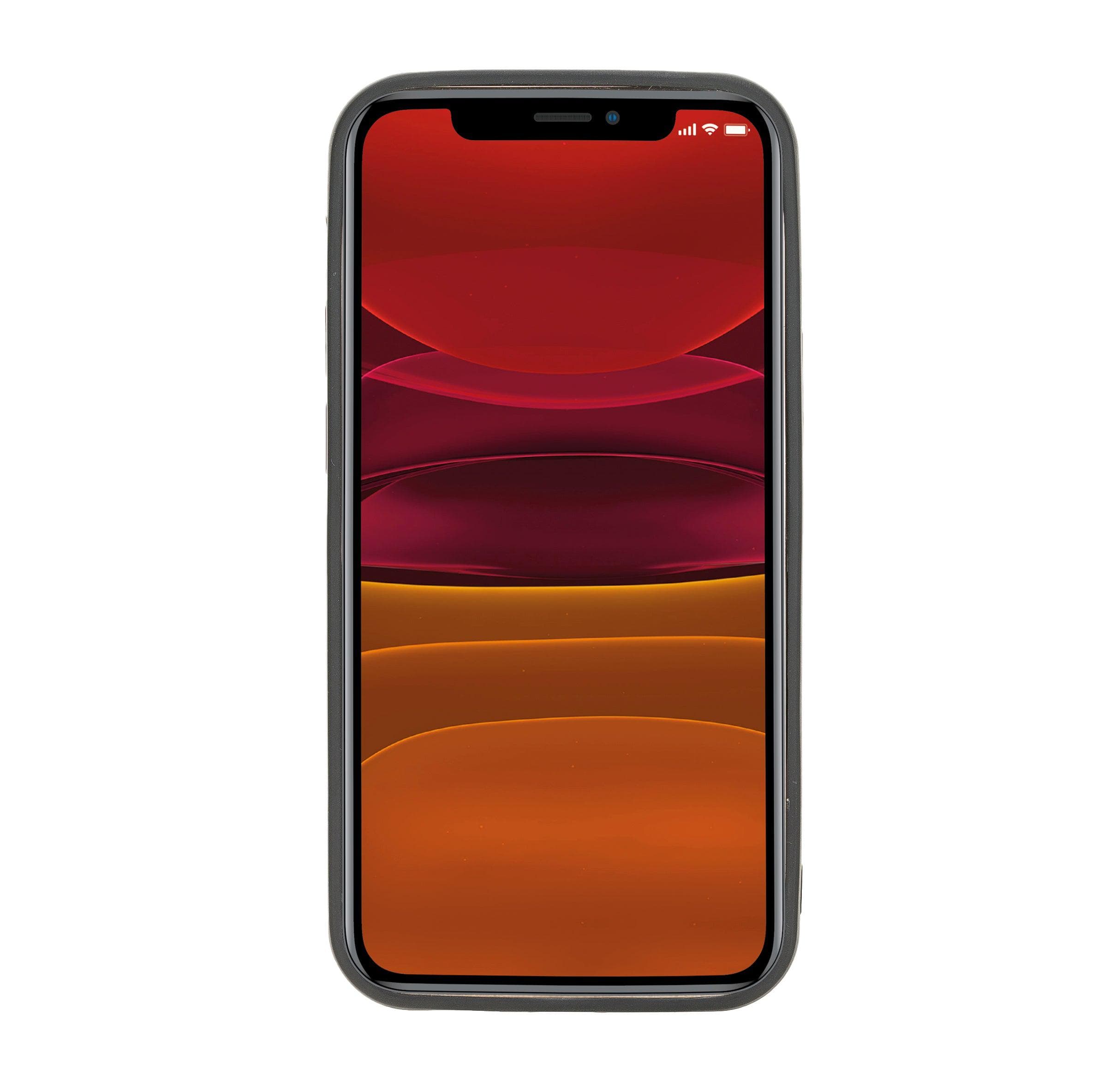 Flex Cover Leather iPhone 12 Mini Case with Card Holder