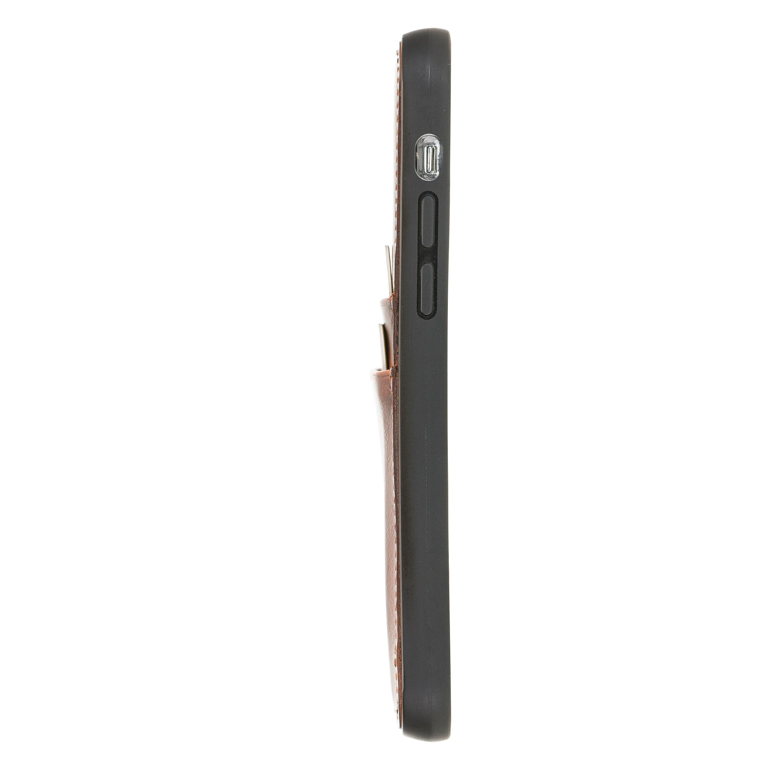 Flex Cover Leather iPhone 12 Pro Max Case with Card Holder