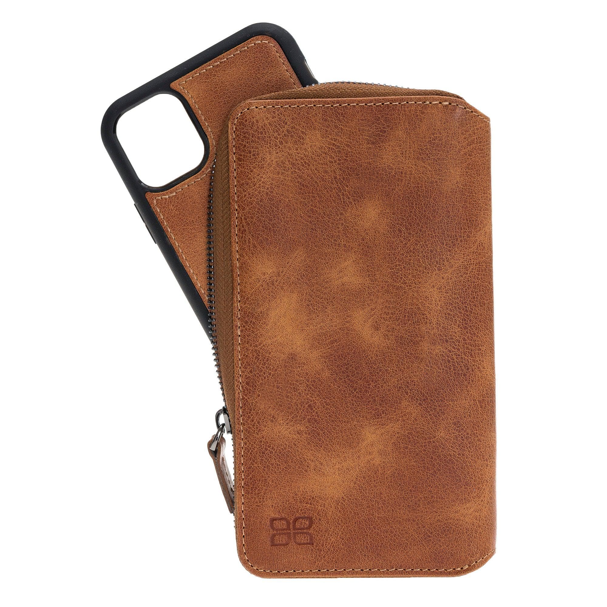 Pouch Magic iPhone 11 Pro Detachable Genuine Leather Wallet Case