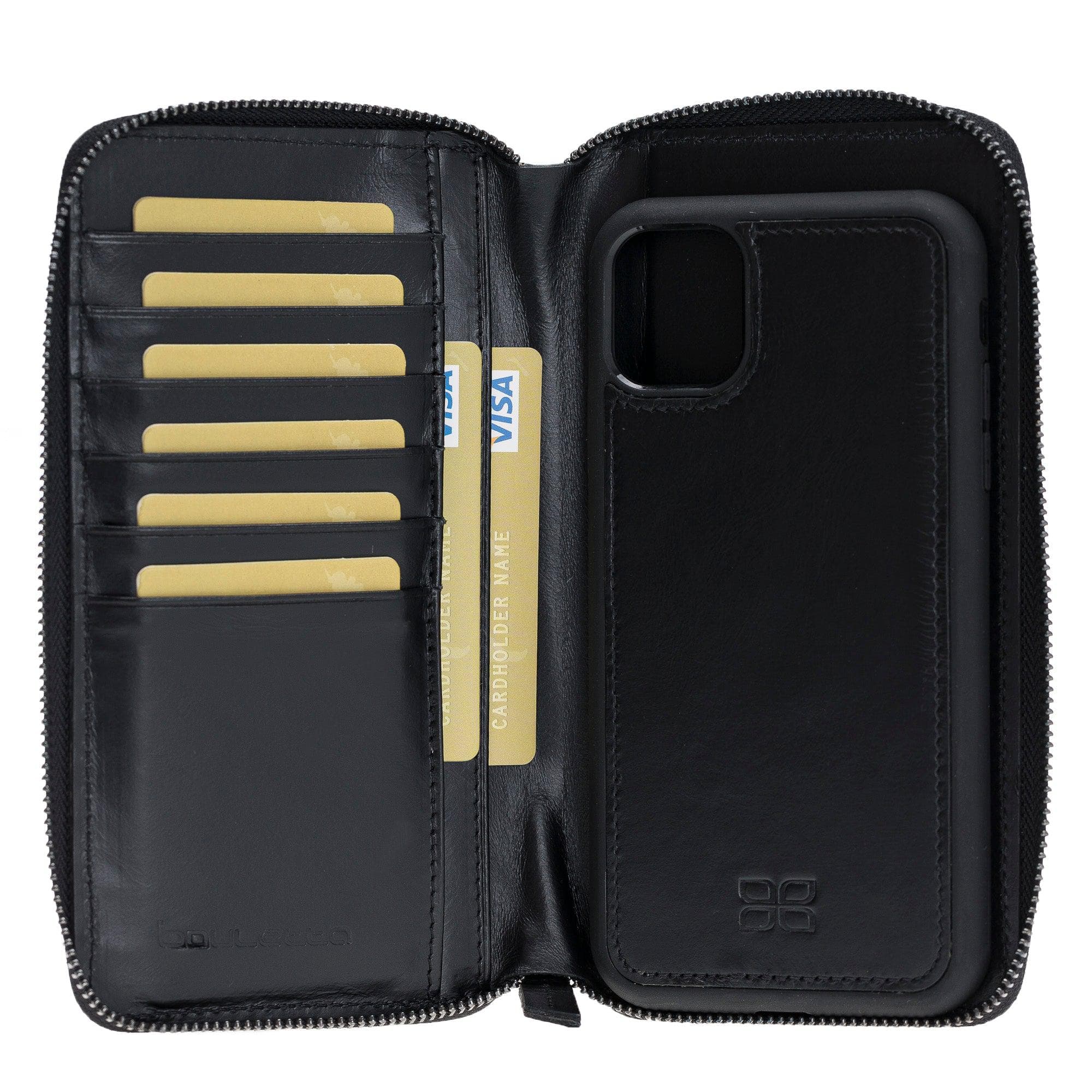 Pouch Magic iPhone 11 Pro Detachable Genuine Leather Wallet Case