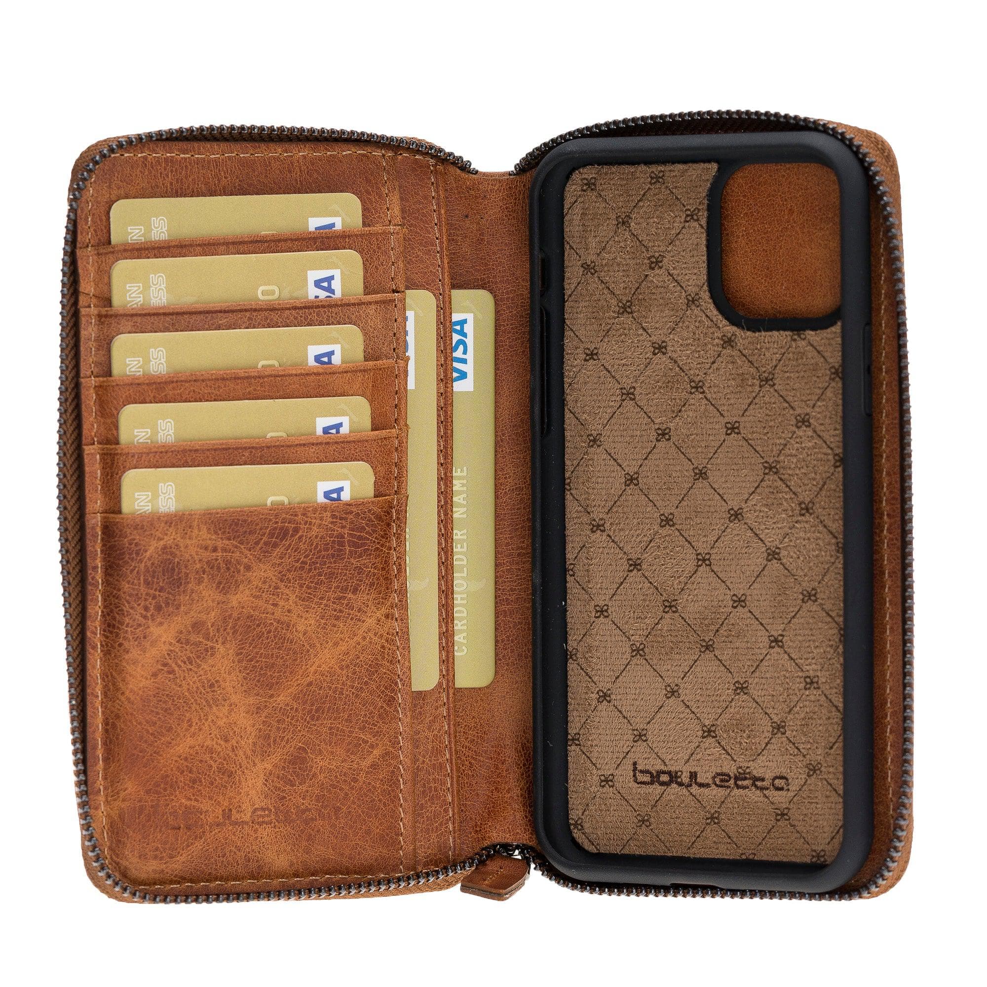 Pouch Magic iPhone 11 Pro Detachable Genuine Leather Wallet Case