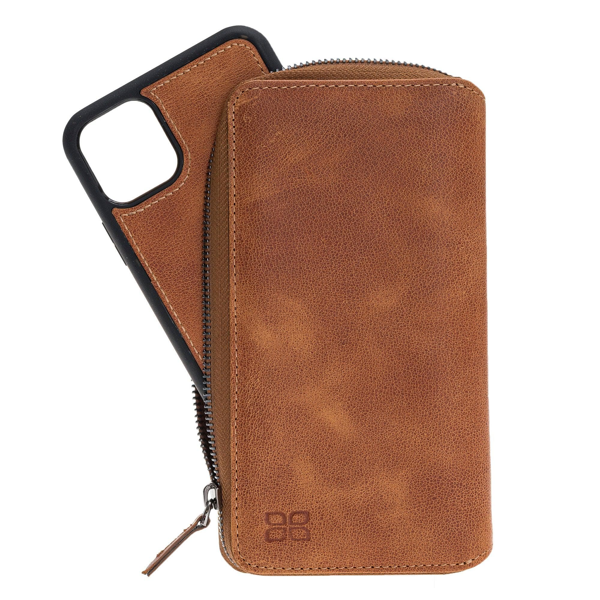 Pouch Magic iPhone 11 Pro Detachable Genuine Leather Wallet Case