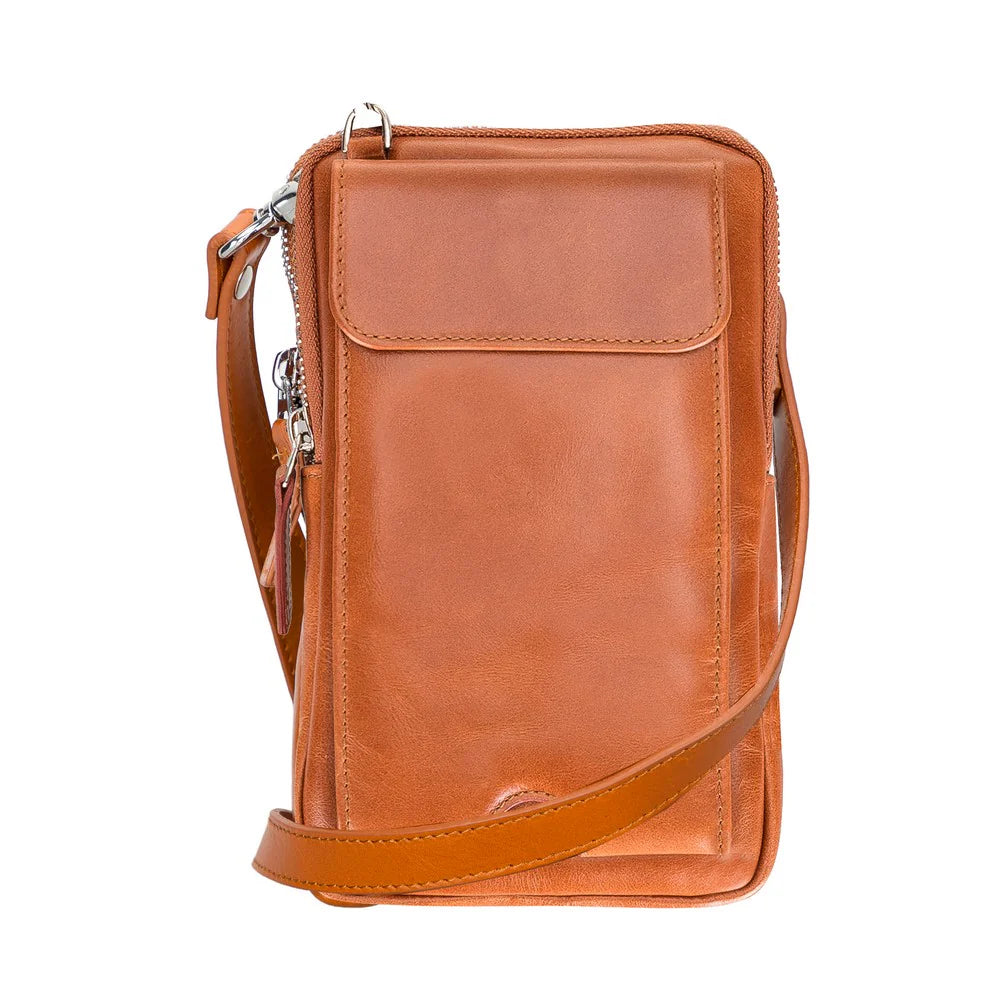 Nino Genuine Leather Crossbody Bag