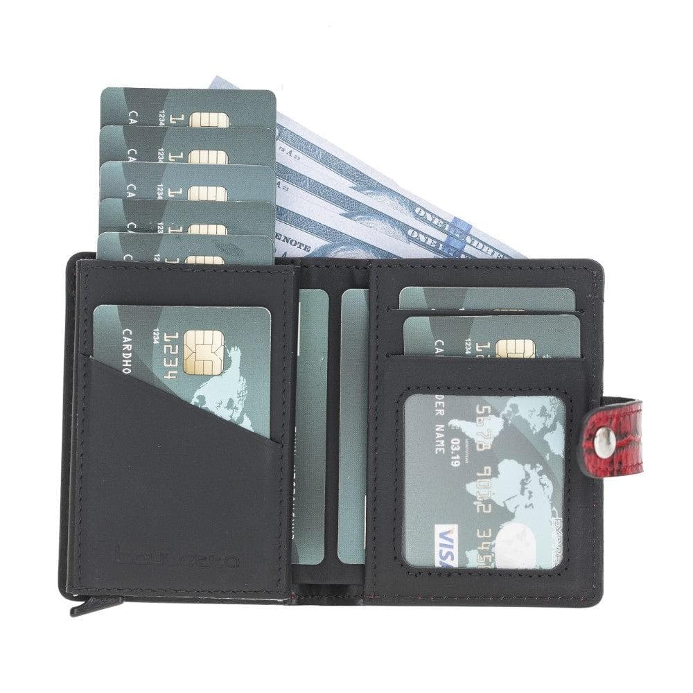 Palermo Leather Mechanical Card Holder