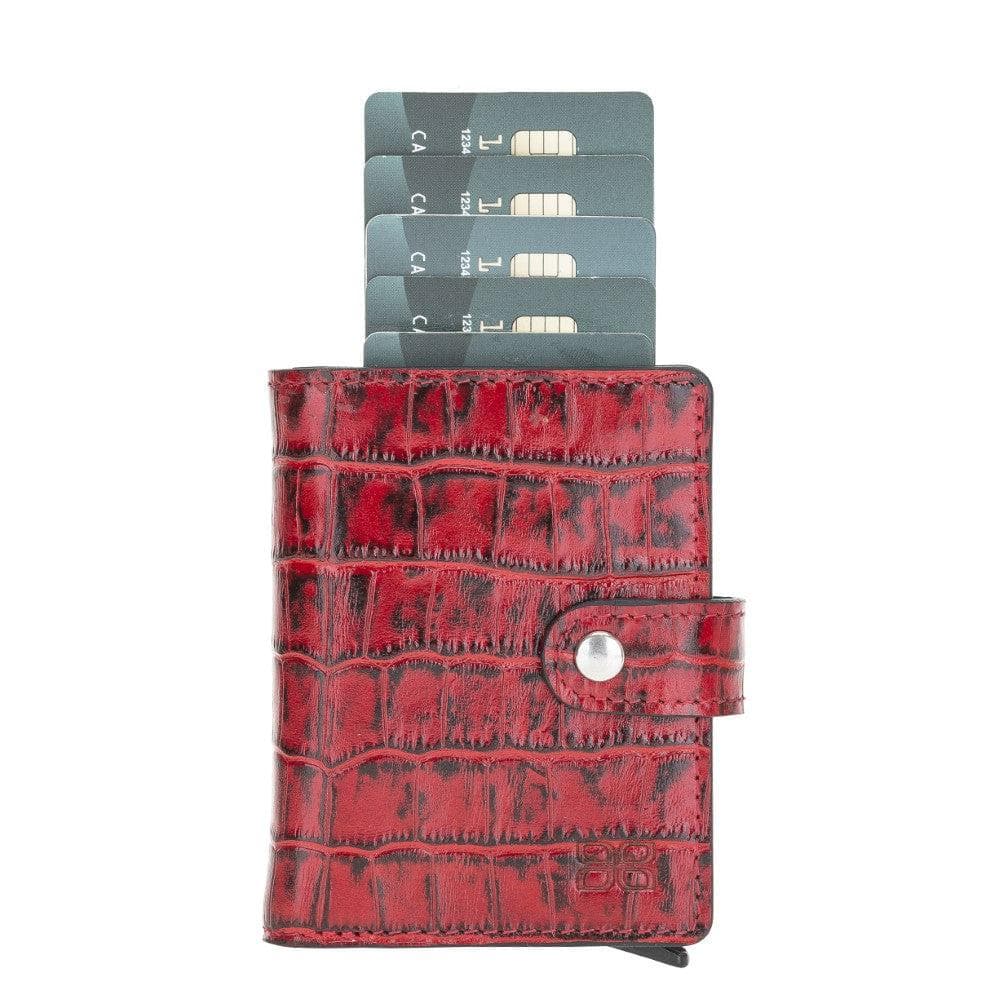 Palermo Leather Mechanical Card Holder