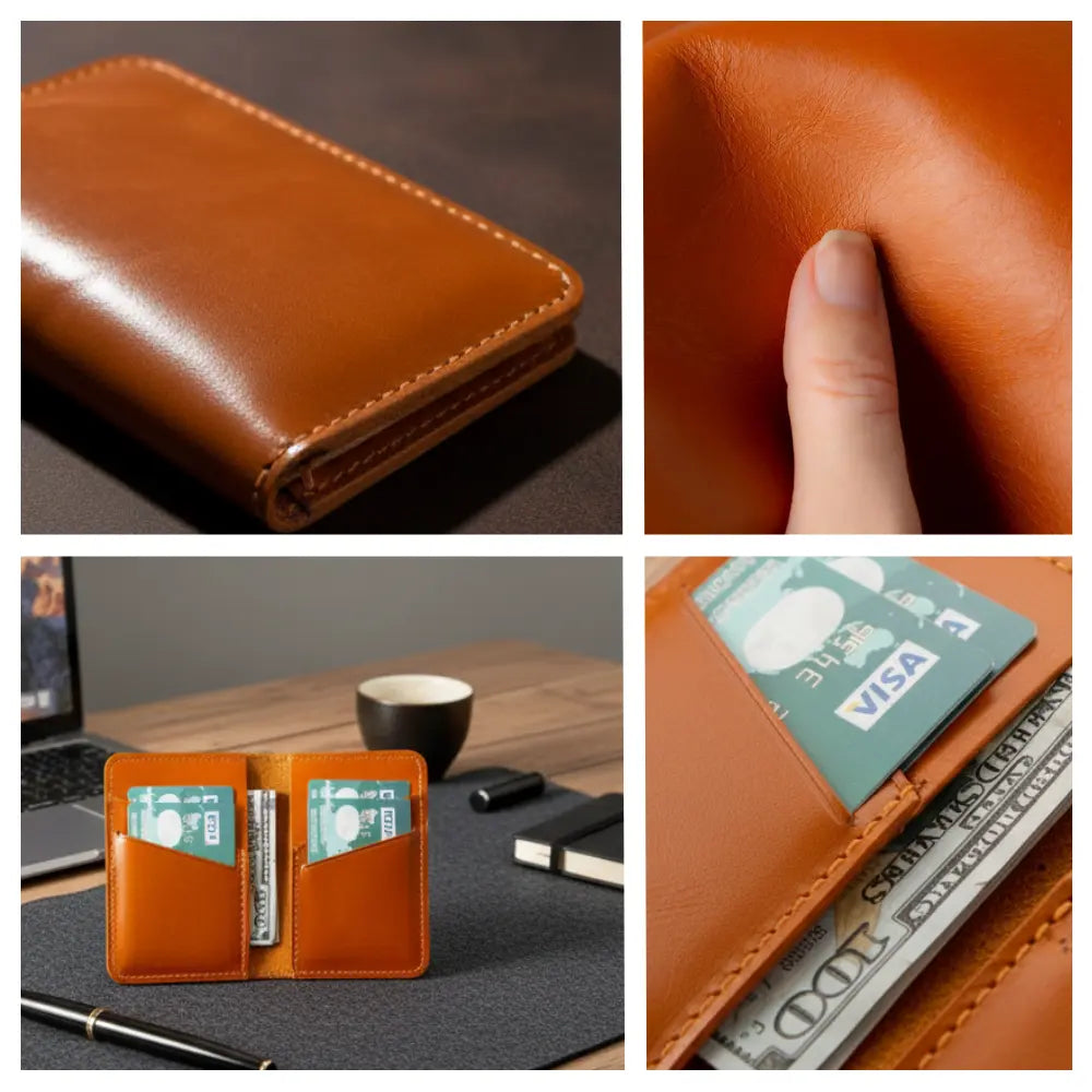 Enrico Genuine Leather Card Holder