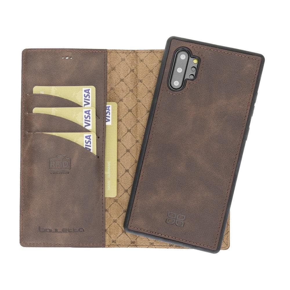 Magic Samsung Galaxy Note 10 Plus Detachable Leather Wallet Case