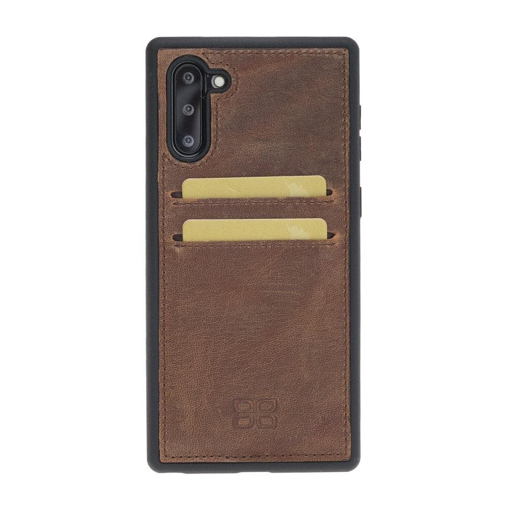 Flex Cover Leather Samsung Galaxy Note 10 Plus Case with Card Holder