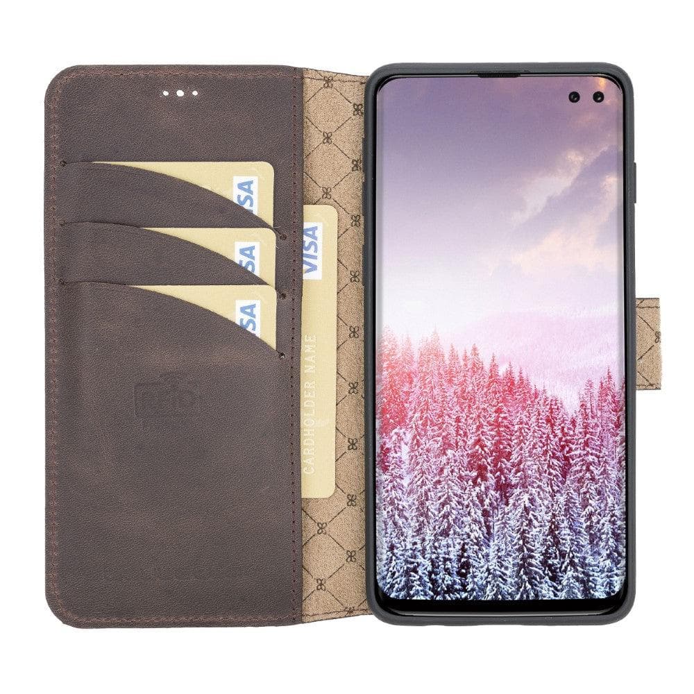 Wallet Case Samsung Galaxy S10 Plus Leather Folio Case