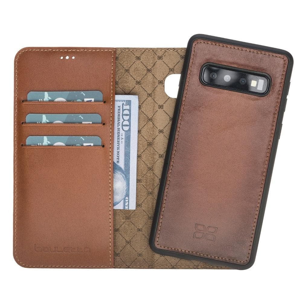 Magic Samsung Galaxy S10 Edge Detachable Leather Wallet Case
