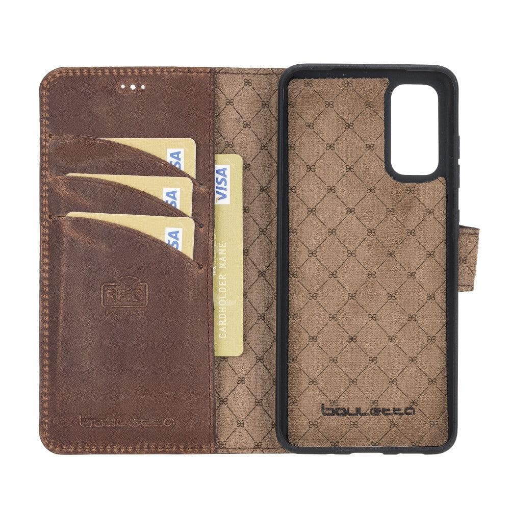 Magic Samsung Galaxy S20 Plus Detachable Leather Wallet Case