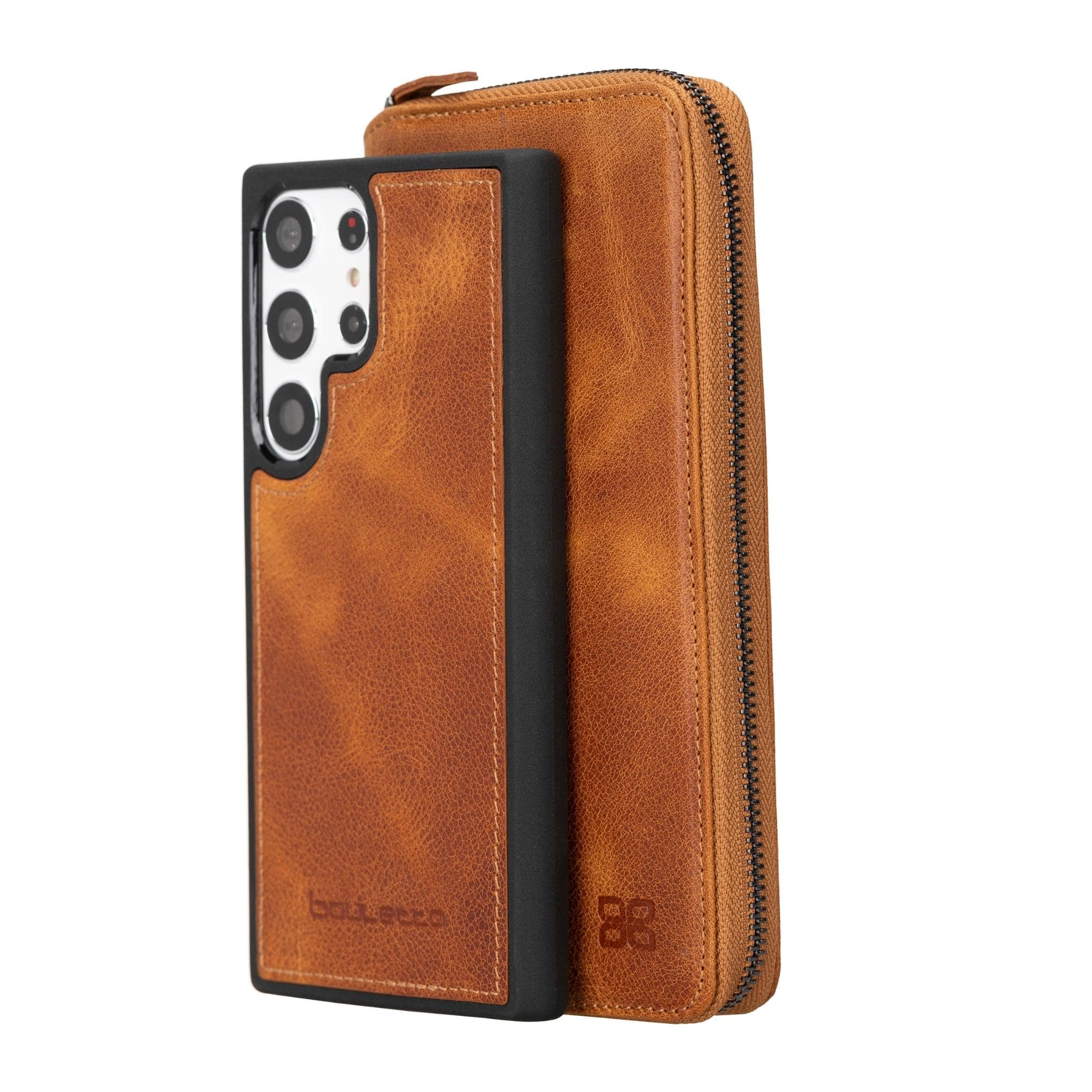 Pouch Magic Samsung Galaxy S24 Ultra Detachable Leather Wallet Case