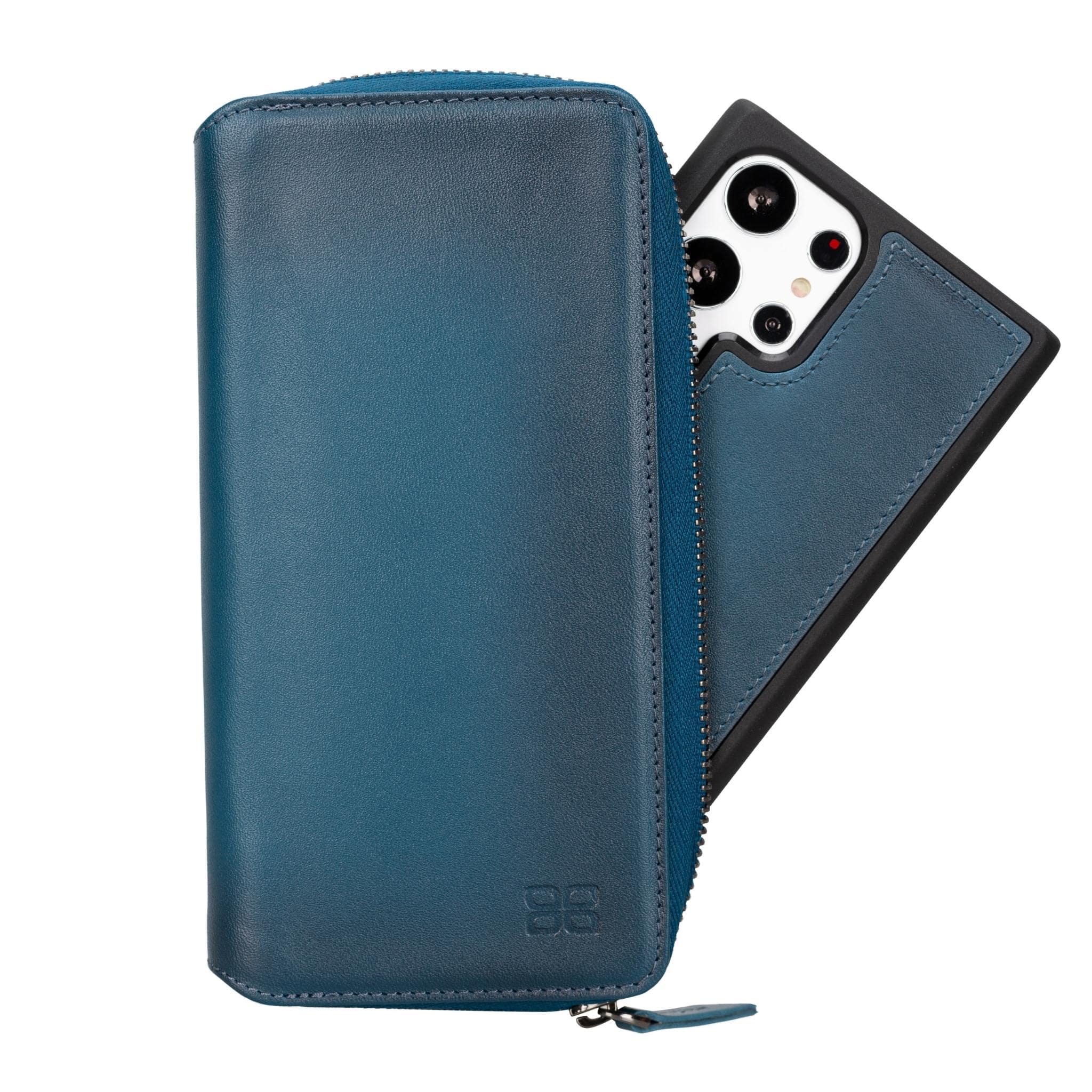 Pouch Magic Samsung Galaxy S24 Ultra Detachable Leather Wallet Case