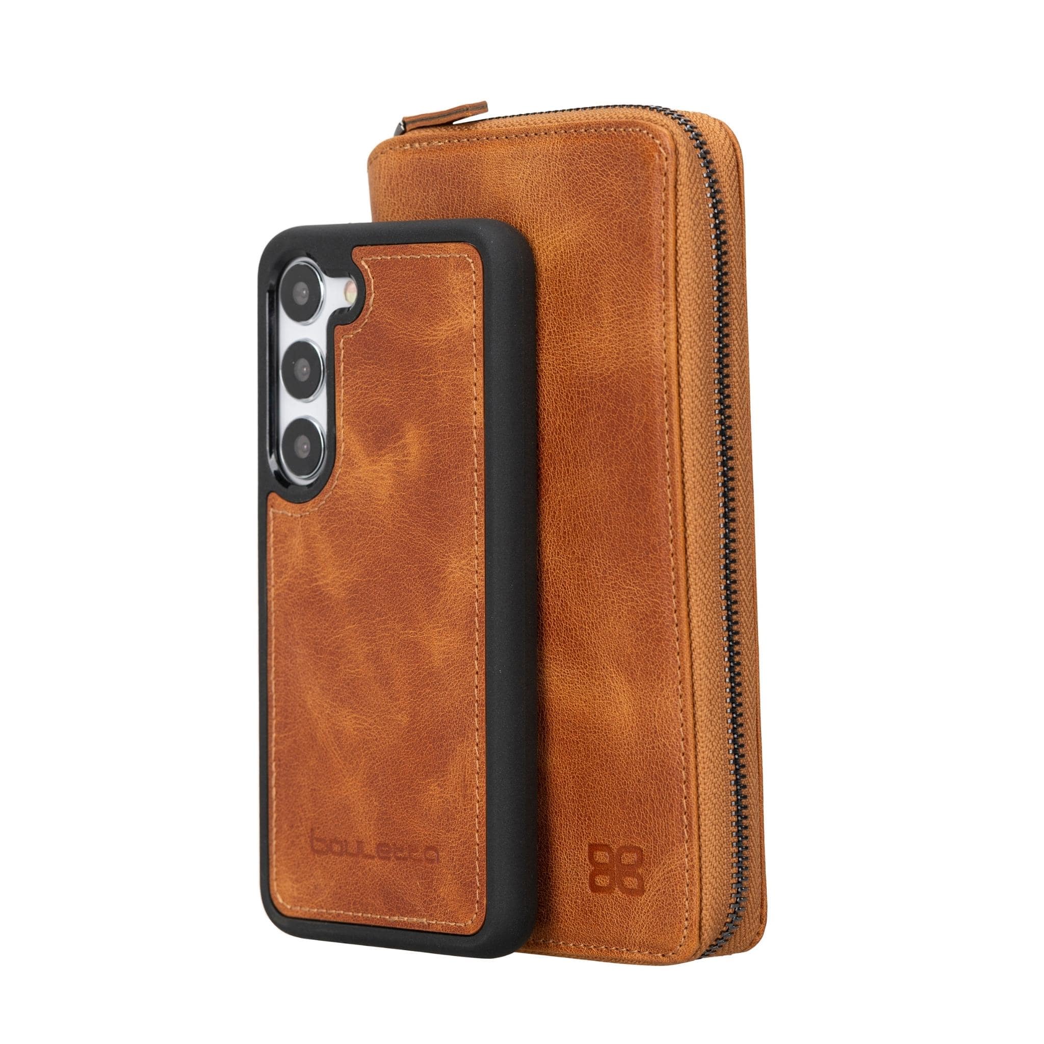 Pouch Magic Samsung Galaxy S24 Ultra Detachable Leather Wallet Case