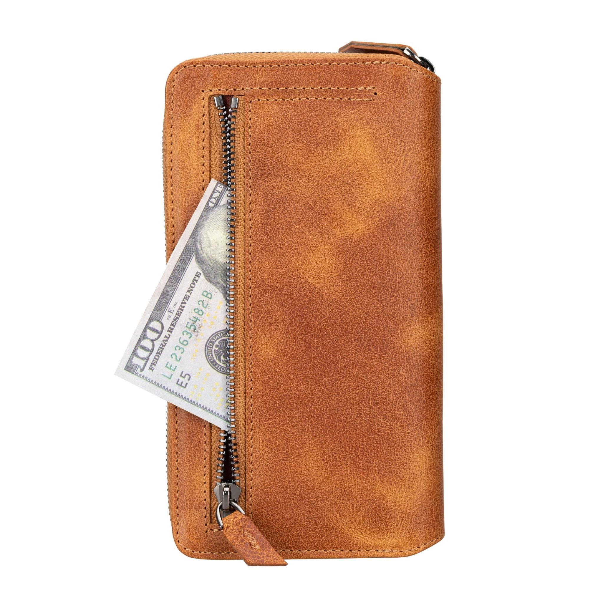 Pouch Magic Samsung Galaxy S24 Ultra Detachable Leather Wallet Case