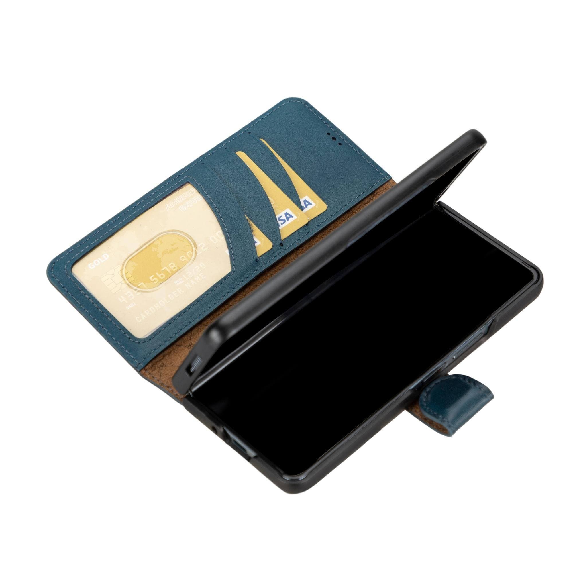 Wallet ID Samsung Galaxy Z Fold 4 Leather Folio Case