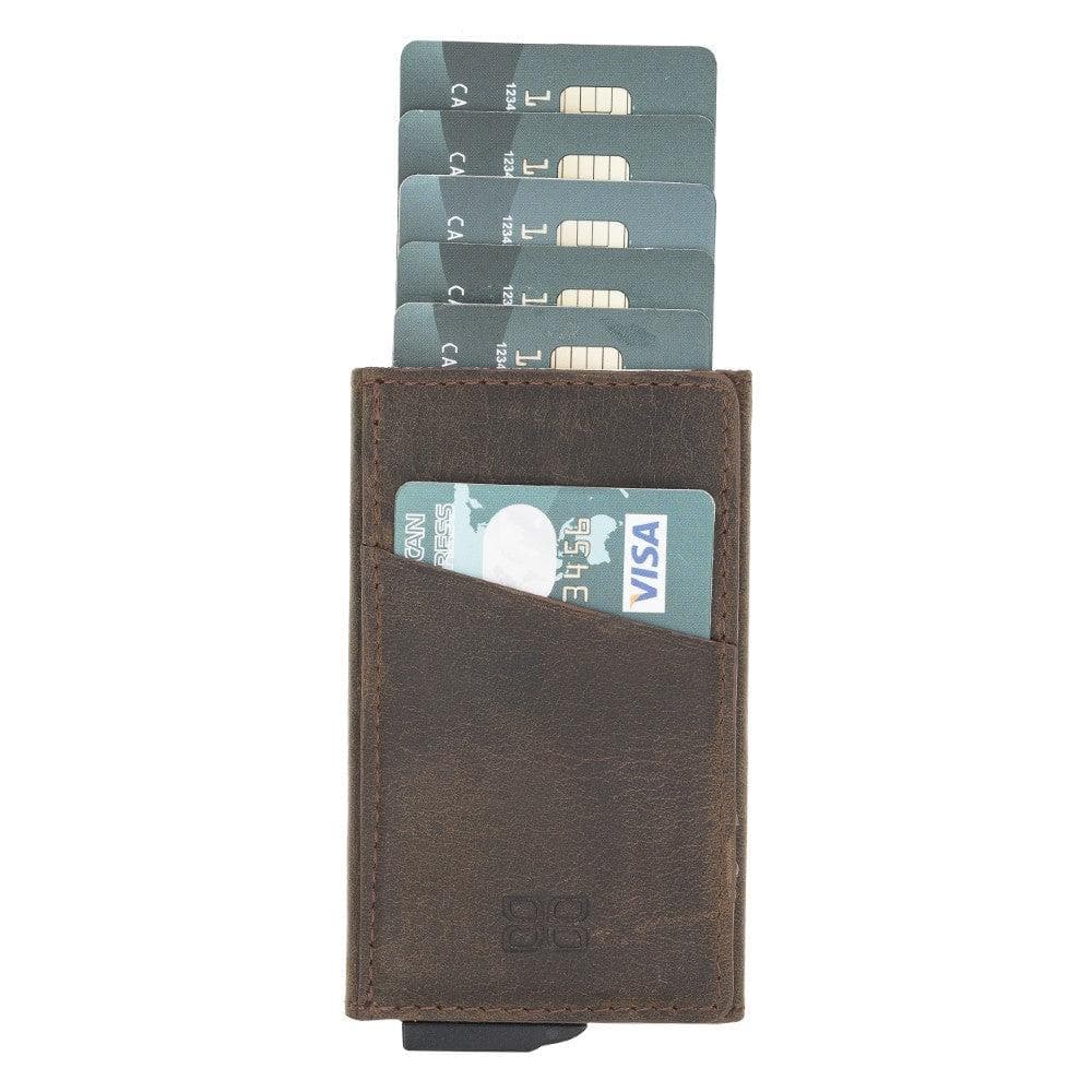Torres Pop-up Leather Card Holder