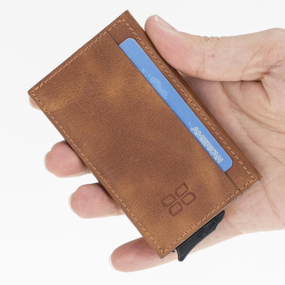 Torres Pop-up Leather Card Holder