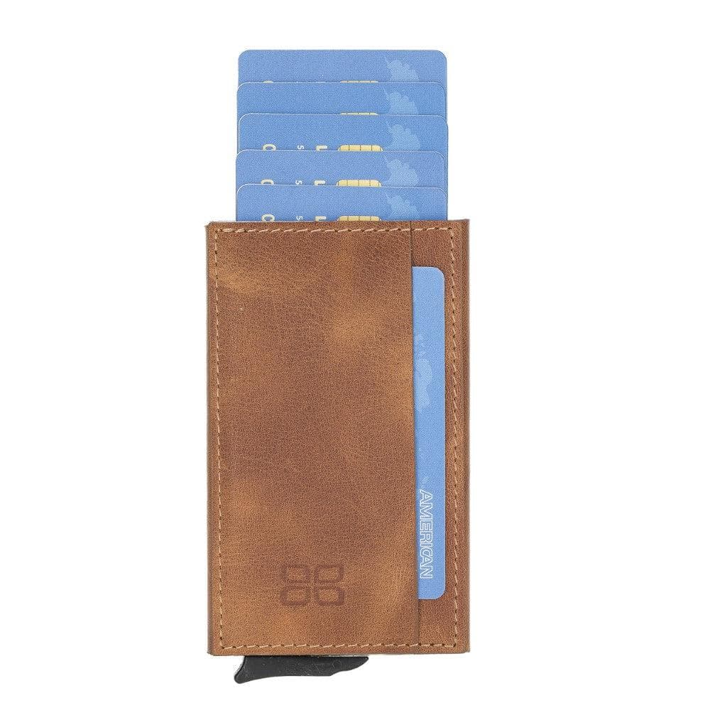 Torres Pop-up Leather Card Holder