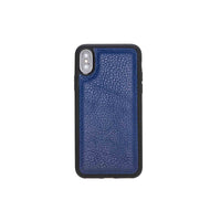 Flex Cover Leather Case for iPhone XS Max (6.5") - BLUE - saracleather