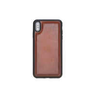 Flex Cover Leather Case for iPhone XS Max (6.5") - EFFECT BROWN - saracleather