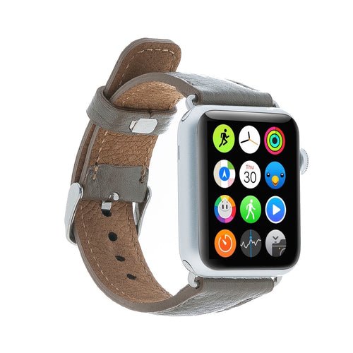 Full Grain Leather Band for Apple Watch - MINK - saracleather