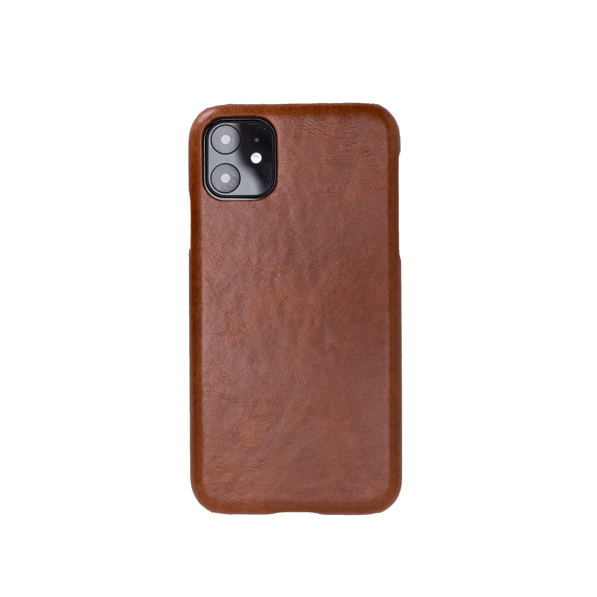 Ultimate Jacket Leather Phone Case for iPhone 11 (6.1") - TAN - saracleather